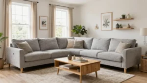 18 L-Shaped Living Room Layout and Furniture Placement Tips
