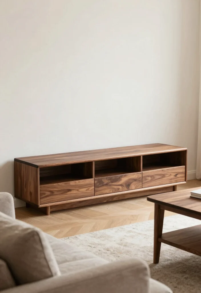 18 Mixing Dark and Light Wood Furniture in Living Room - 17. Don't Forget About Functionality 1