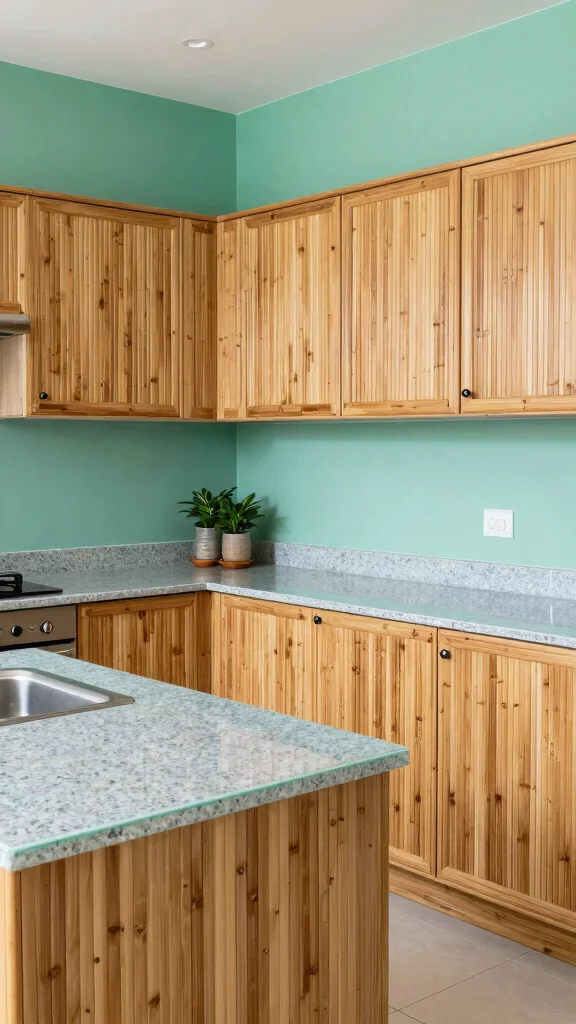 18 Restaurant Kitchen Design Ideas: Professional Layouts for Home - 10. Eco-Friendly Materials 1