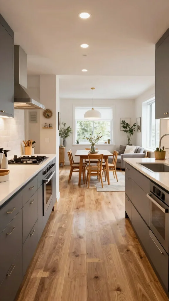 18 Restaurant Kitchen Design Ideas: Professional Layouts for Home - 14. Open Floor Plans 1