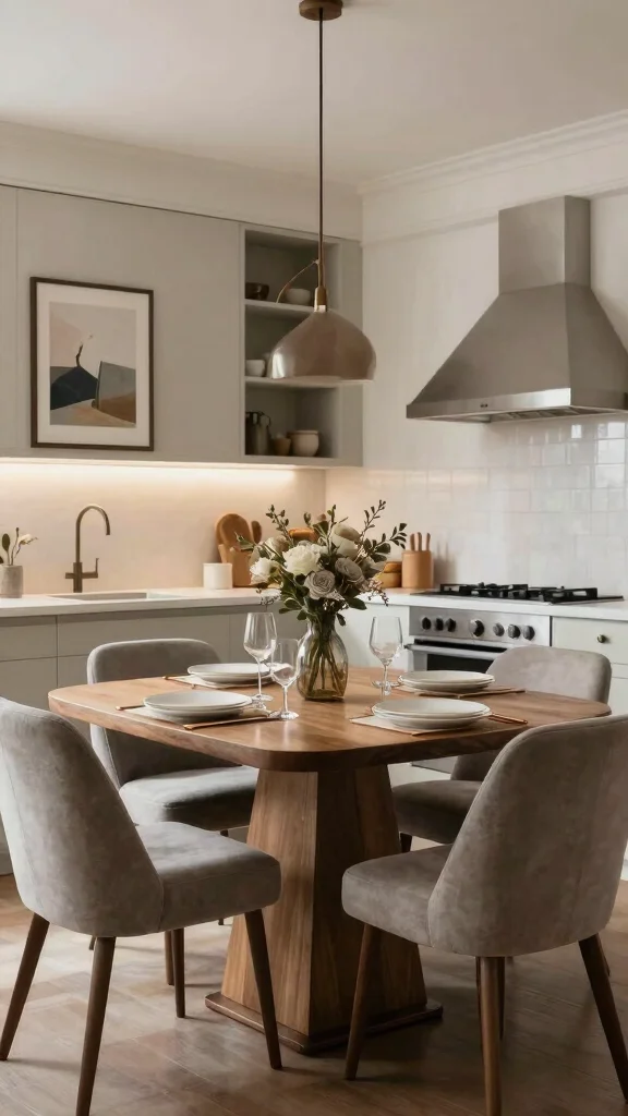 18 Restaurant Kitchen Design Ideas: Professional Layouts for Home - 17. Elegant Dining Areas 1