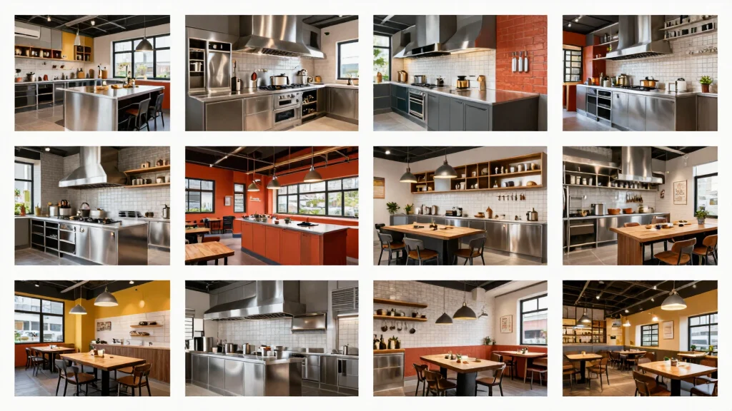 18 Restaurant Kitchen Design Ideas: Professional Layouts for Home