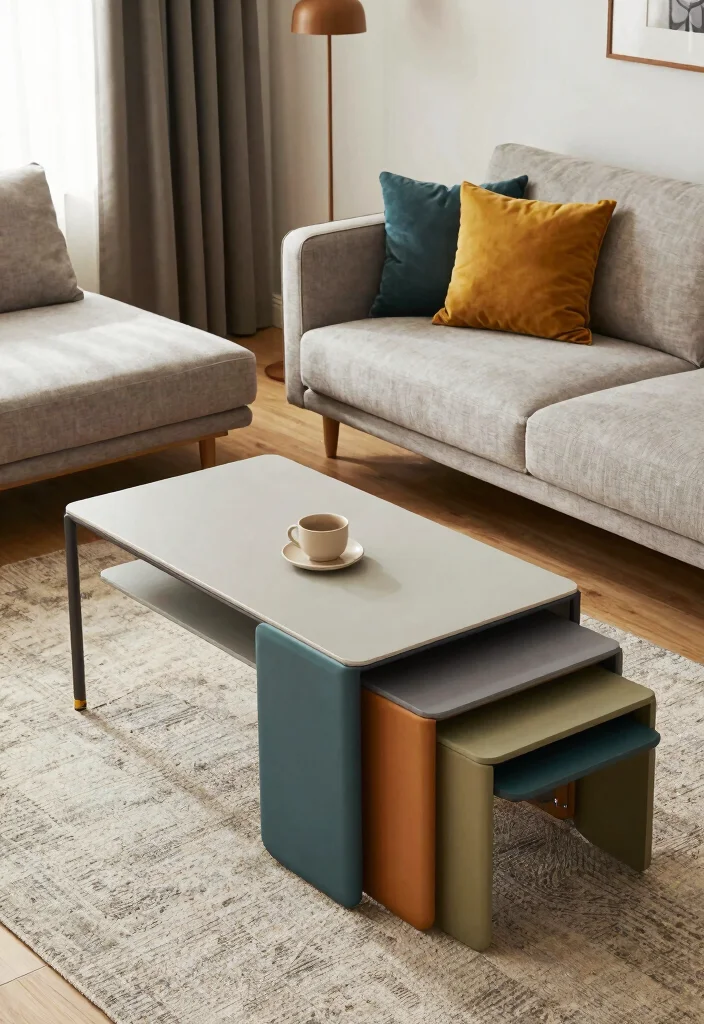 18 Space-Saving Furniture Ideas for Small Living Rooms - 18. Multi-Functional Furniture: The Future of Small Spaces 1