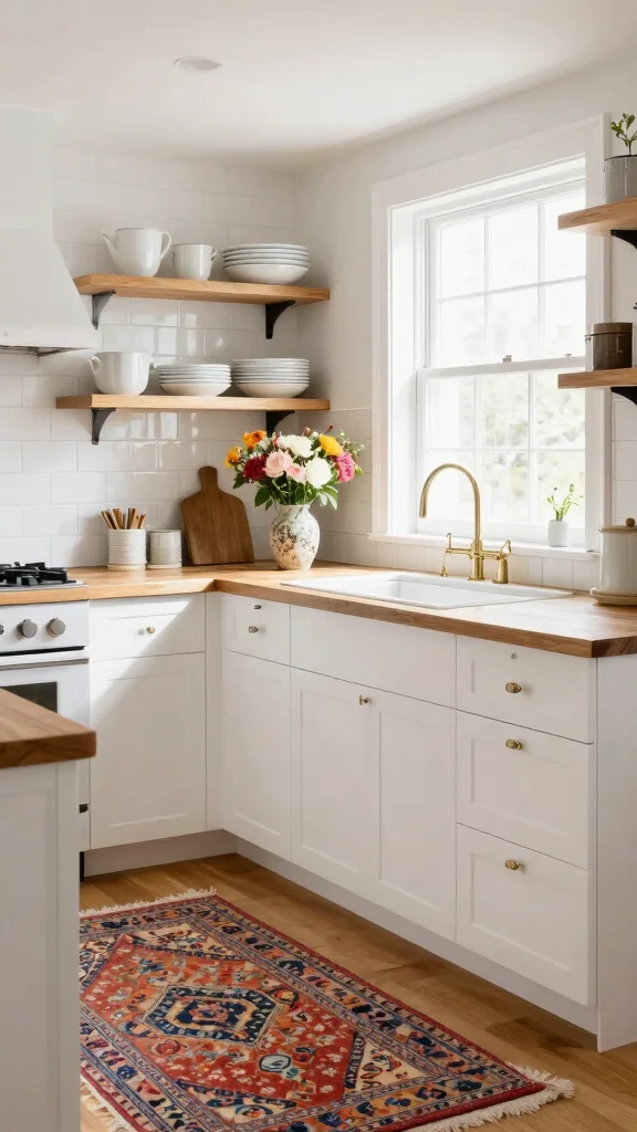 18 Traditional Kitchen Design Ideas: Time-Honored Styles That Never Fade - 4. Classic White and Wood 1
