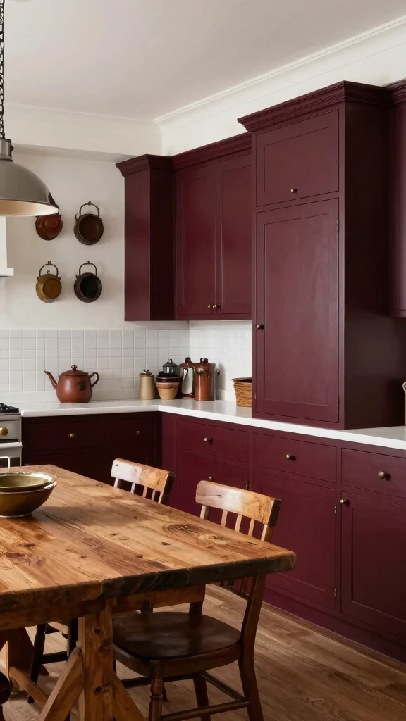 18 Traditional Kitchen Design Ideas: Time-Honored Styles That Never Fade - 6. Heritage Colors 1