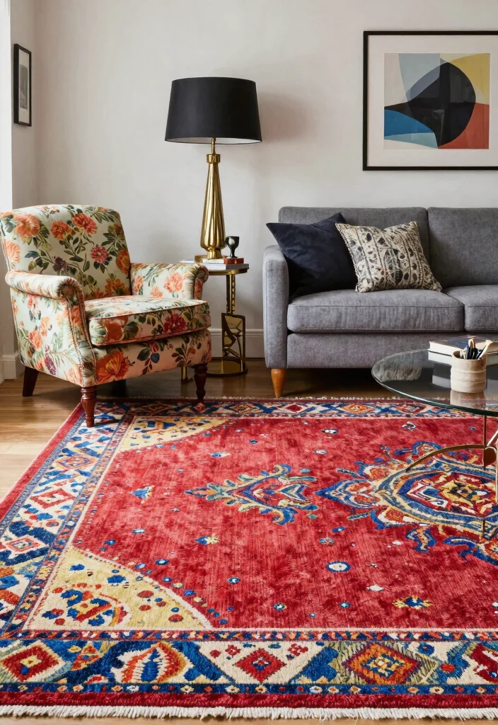 18 Two Seating Areas Living Room Layout and Furniture Arrangement - 10. Eclectic Mix 1