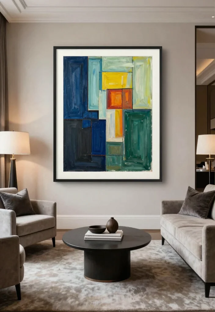 18 Two Seating Areas Living Room Layout and Furniture Arrangement - 17. Artistic Focal Points 1