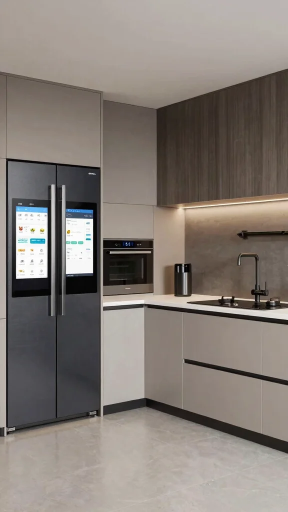 18 U-Shaped Kitchen Design Ideas: Functional Layout & Style Tips - 12. Technology-Integrated Kitchens 1