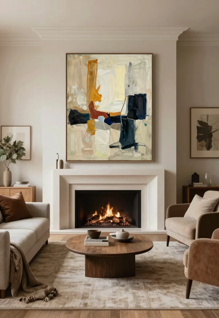 18 Ways to Arrange Furniture in a Small Living Room - 2. Create a Focal Point 1