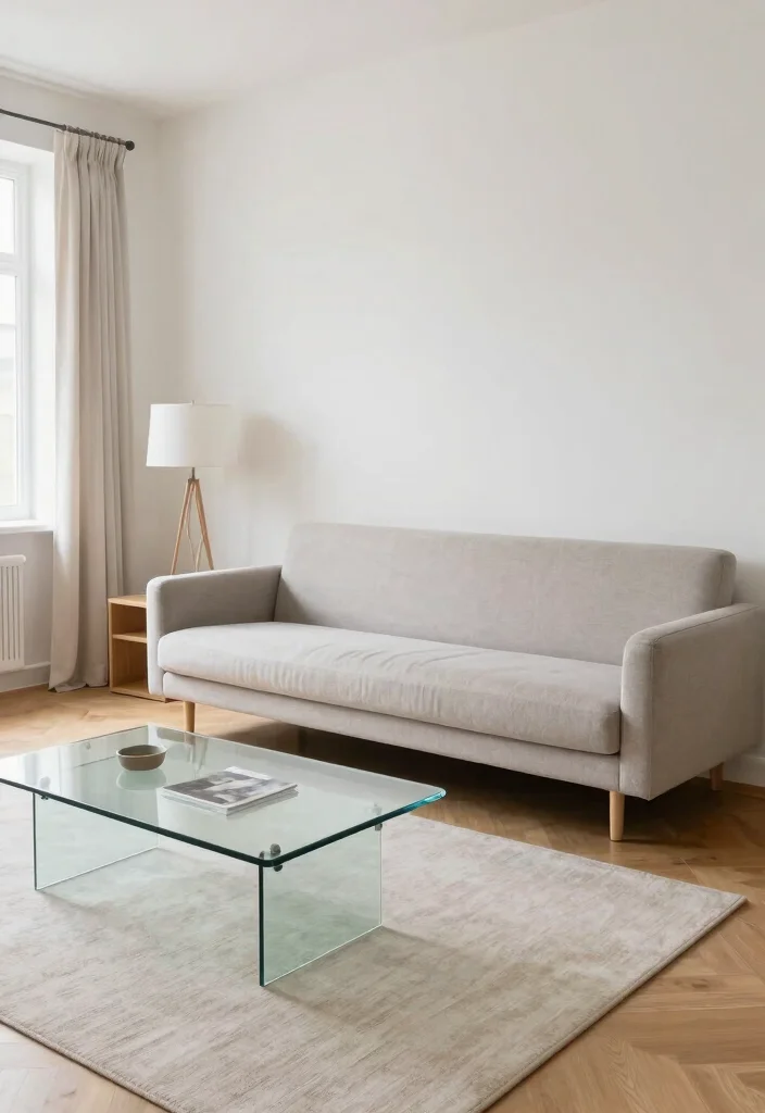 18 Ways to Arrange Furniture in a Small Living Room - 5. Choose the Right Scale 1