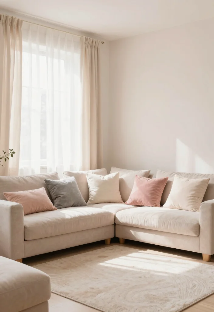 18 Ways to Arrange Furniture in a Small Living Room - 8. Use Light Colors 1