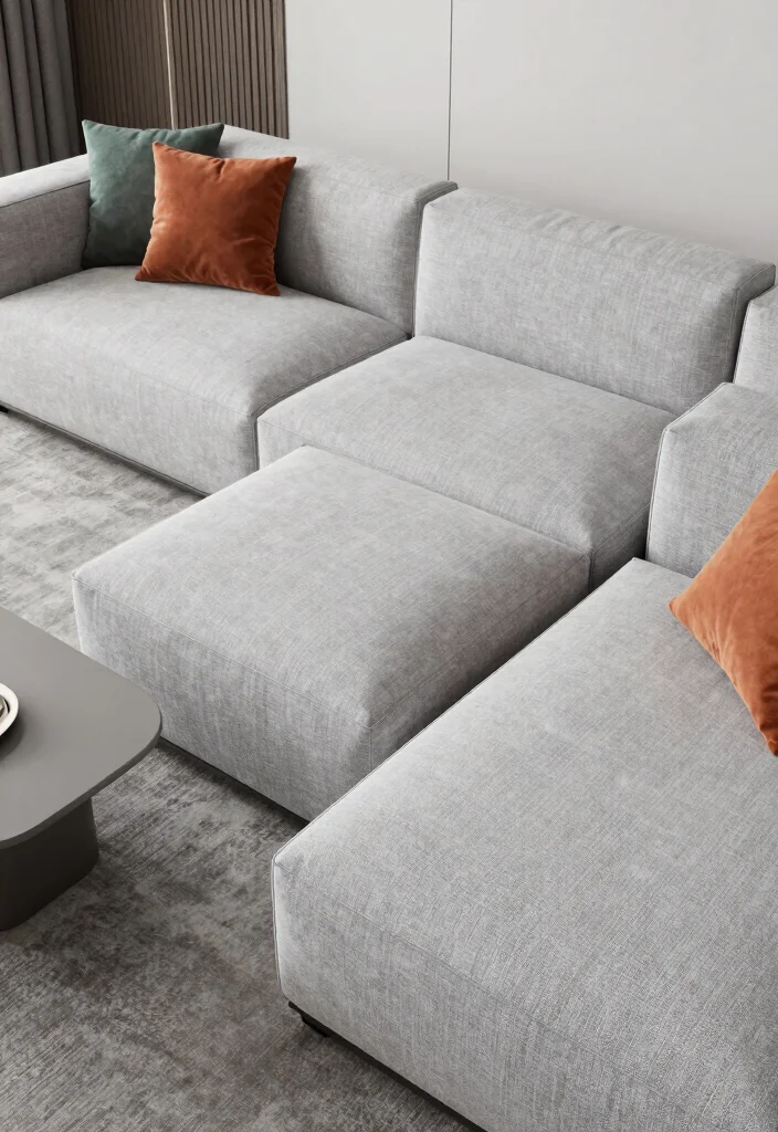 19 Best Furniture for a Small Living Room - 11. Modular Furniture 1