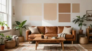 19 Eco-Friendly Paint Colors for Living Room with Brown Furniture