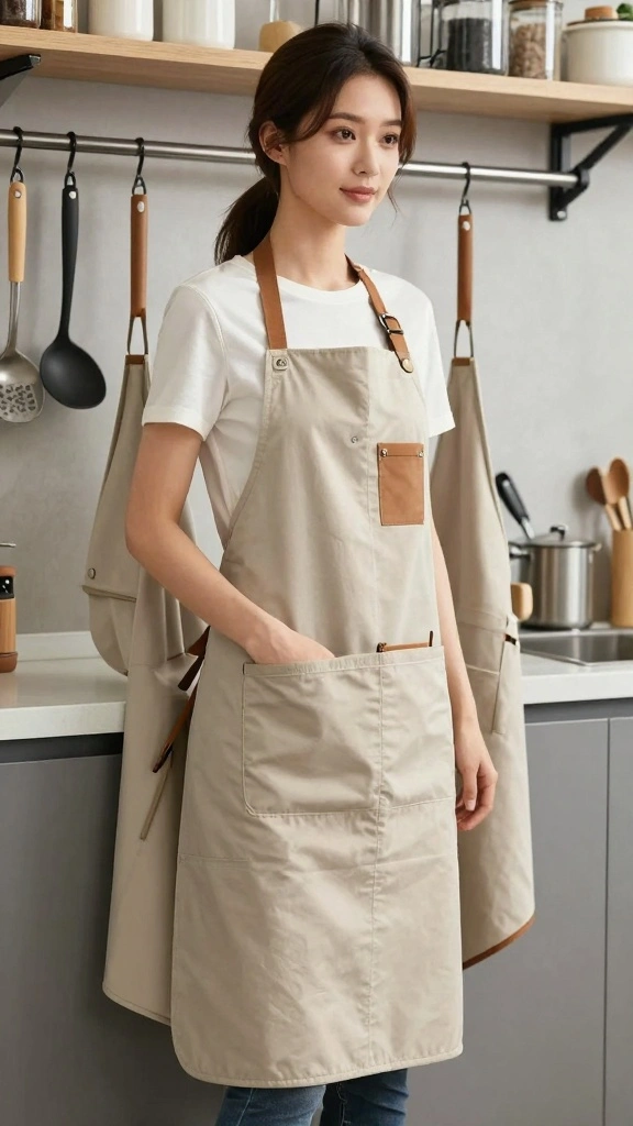 19 Kitchen Apron Design Ideas: Backsplash Inspiration & Materials - 17. Practical Features: Functional Design 1