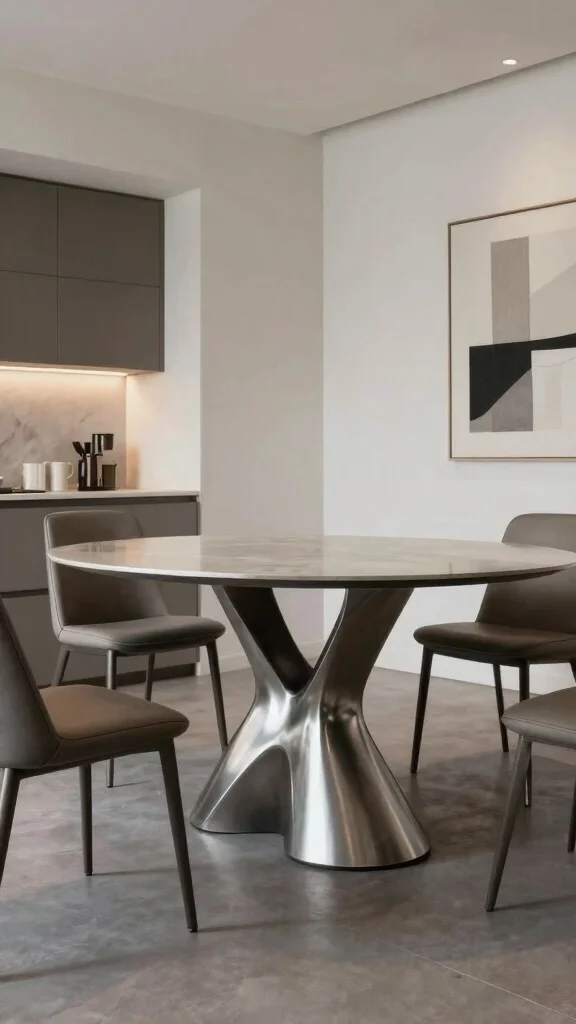 19 Kitchen Table Design Ideas: Dining Solutions for Every Space - 18. Statement Bases 1