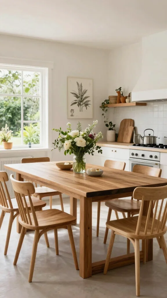 19 Kitchen Table Design Ideas: Dining Solutions for Every Space - 8. Outdoor-Inspired Tables 1