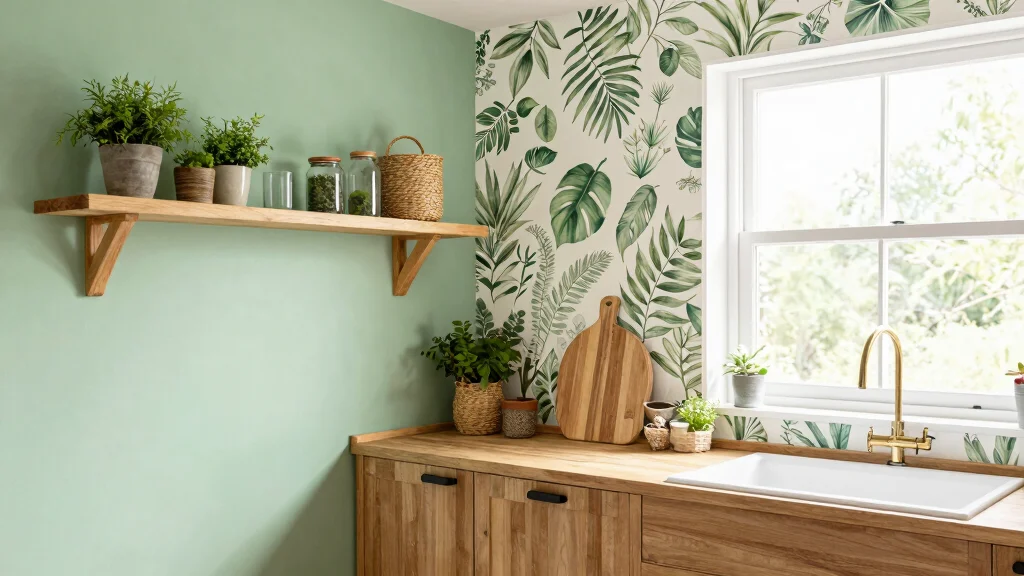 19 Kitchen Wall Design Ideas: Paint, Wallpaper & Accent Features