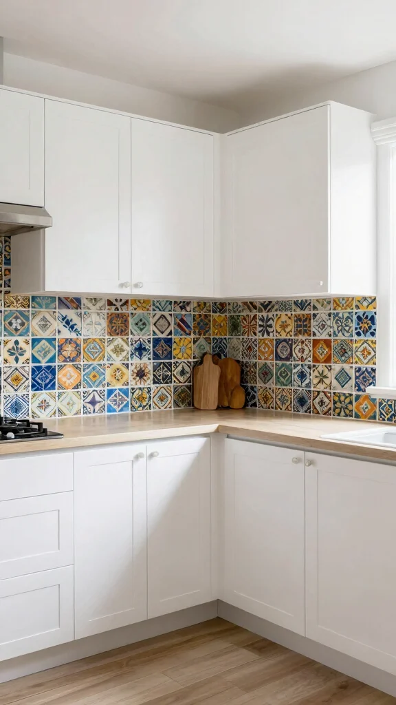 19 L-Shaped Kitchen Design Ideas: Efficient Layouts for Modern Homes - 12. Unique Backsplashes 1