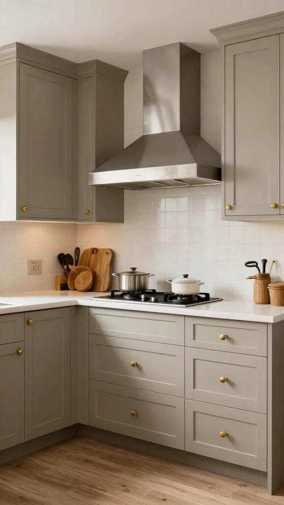 19 L-Shaped Kitchen Design Ideas: Efficient Layouts for Modern Homes - 17. Combining Functionality with Aesthetics 1