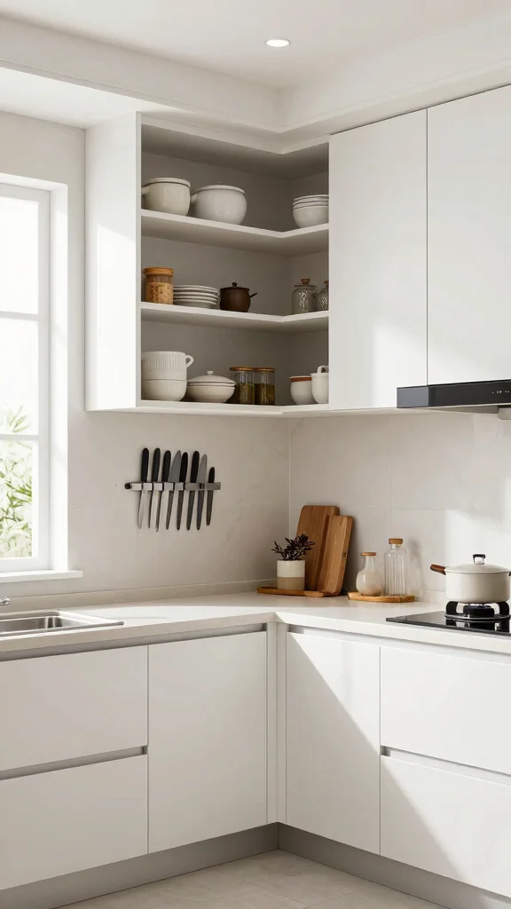 19 L-Shaped Kitchen Design Ideas: Efficient Layouts for Modern Homes - 4. Smart Storage Solutions 1
