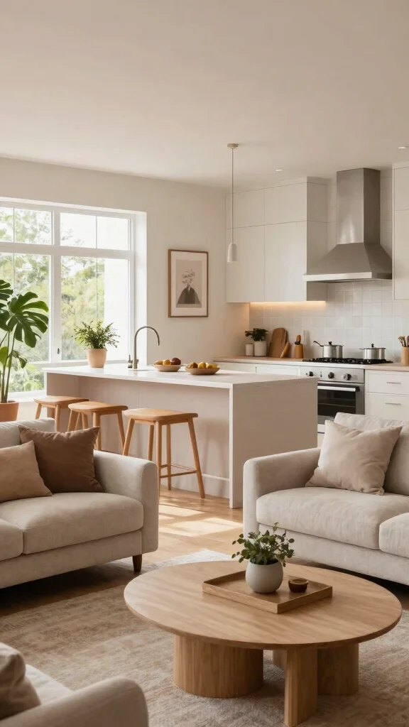 19 L-Shaped Kitchen Design Ideas: Efficient Layouts for Modern Homes - 7. Open Concept Living 1