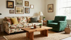 19 Mismatched Living Room Furniture Mix & Match Ideas
