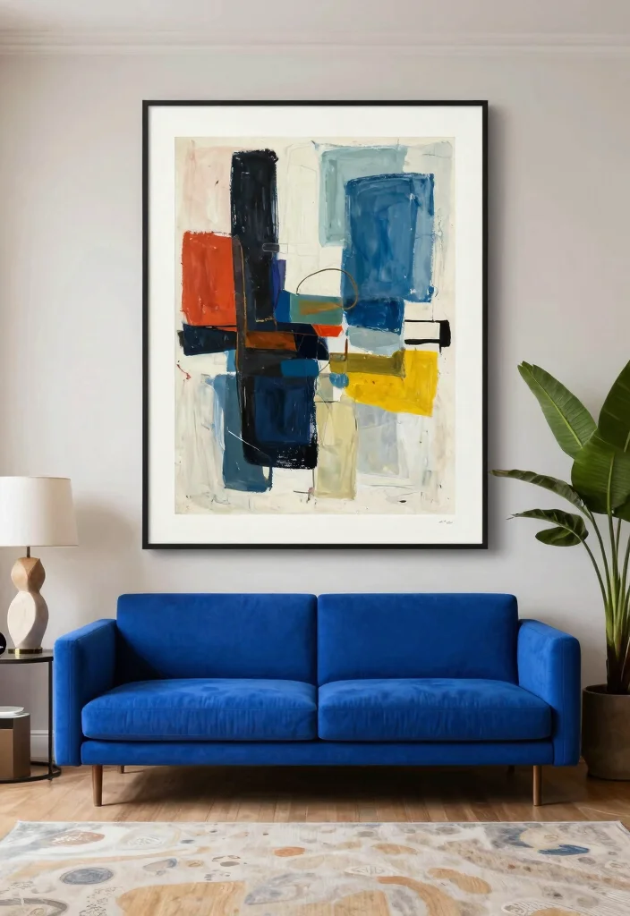 19 Mismatched Living Room Furniture Mix & Match Ideas - 6. Statement Pieces: Bold and Beautiful 1