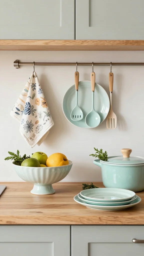 19 Modern Kitchen Design Ideas to Transform Your Home - 12. Stylish Kitchen Accessories 1