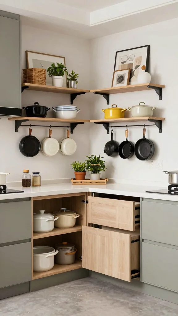 19 Modern Kitchen Design Ideas to Transform Your Home - 18. Creative Use of Space 1