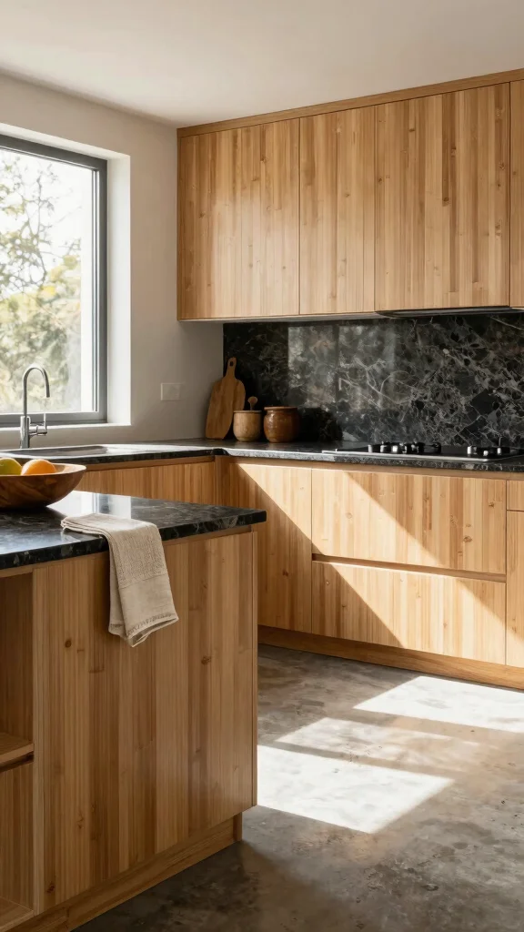 19 Modern Kitchen Design Ideas to Transform Your Home - 2. Incorporate Natural Materials 1