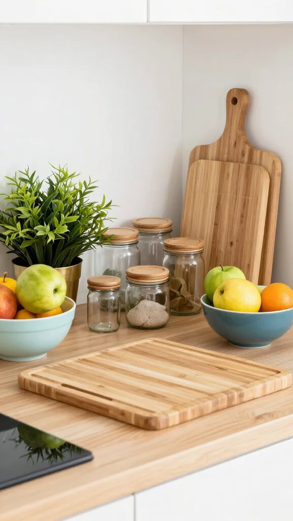 19 Organic Modern Kitchen Design Ideas: Nature Meets Minimalism - 6. Eco-Friendly Kitchen Accessories 1