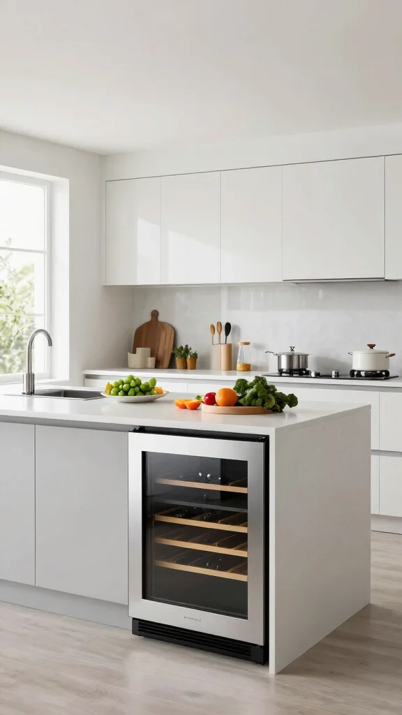 19 Smart Kitchen Design Ideas: Technology & Innovation in Cooking - 16. Kitchen Islands with Built-In Appliances 1