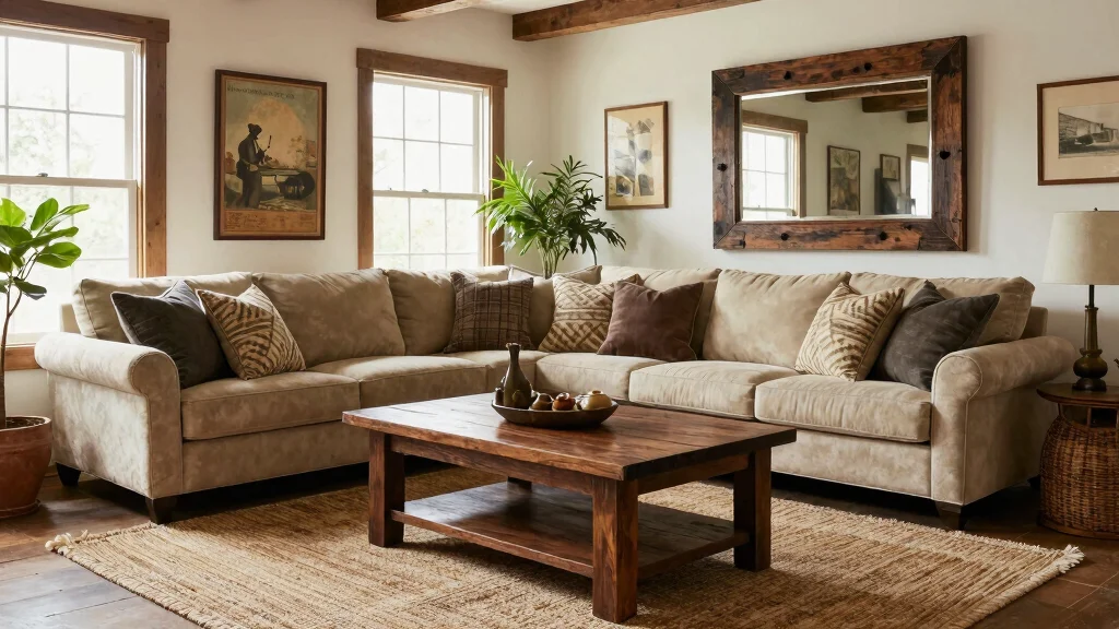 19 Traditional Living Room Decor Ideas with Dark Wood Furniture