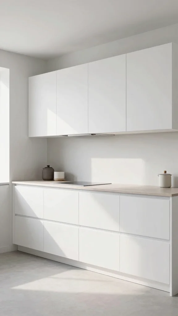 19 Transitional Kitchen Design Ideas: Blending Traditional and Modern - 17. Minimalist Approach 1