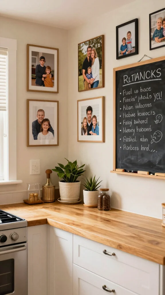 19 Transitional Kitchen Design Ideas: Blending Traditional and Modern - 18. Personal Touches 1