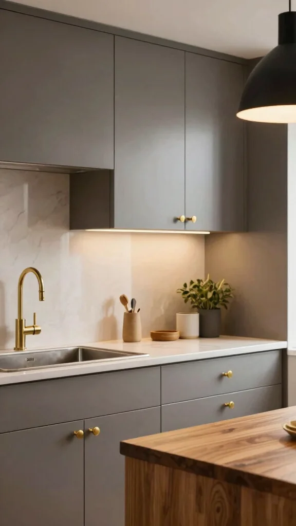 19 Transitional Kitchen Design Ideas: Blending Traditional and Modern - 4. Mixing Metal Finishes 1