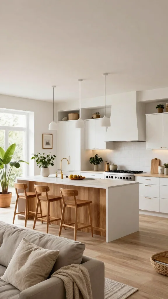 19 Transitional Kitchen Design Ideas: Blending Traditional and Modern - 5. Open Concept Layouts 1