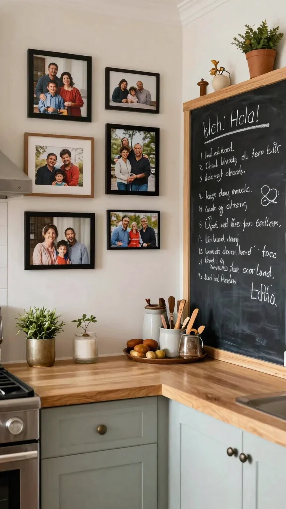 20 Indian Kitchen Design Ideas: Traditional & Modern Fusion Styles - 19. Personalized Touches 1