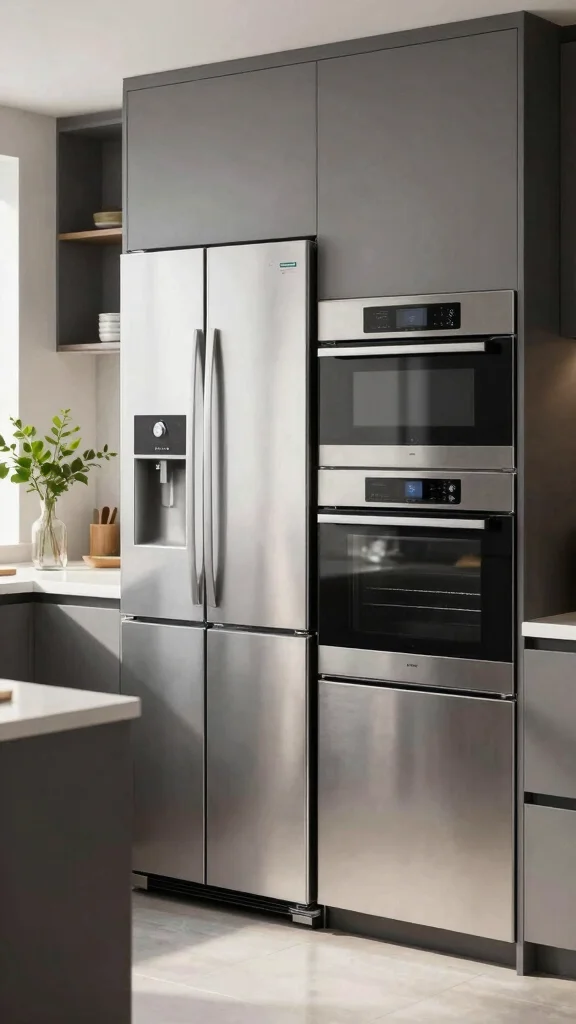 20 Indian Kitchen Design Ideas: Traditional & Modern Fusion Styles - 9. Eco-Conscious Appliances 1