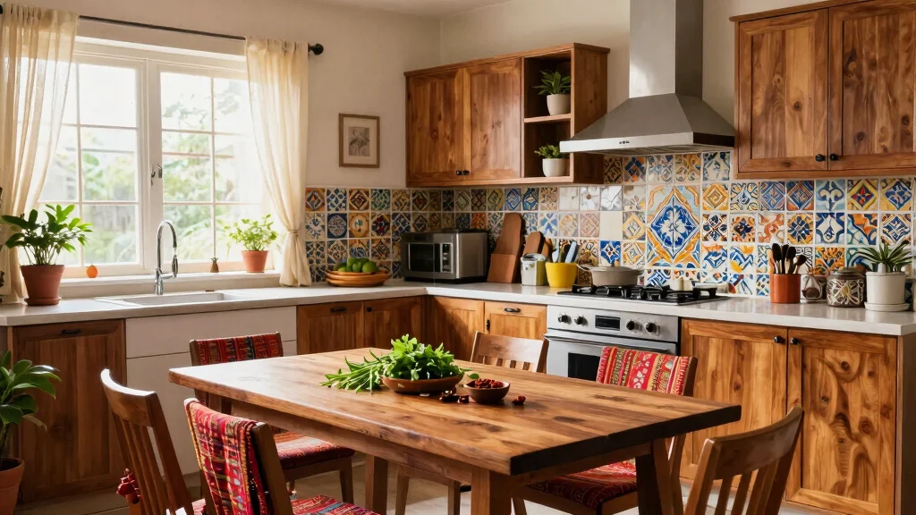 20 Indian Kitchen Design Ideas: Traditional & Modern Fusion Styles