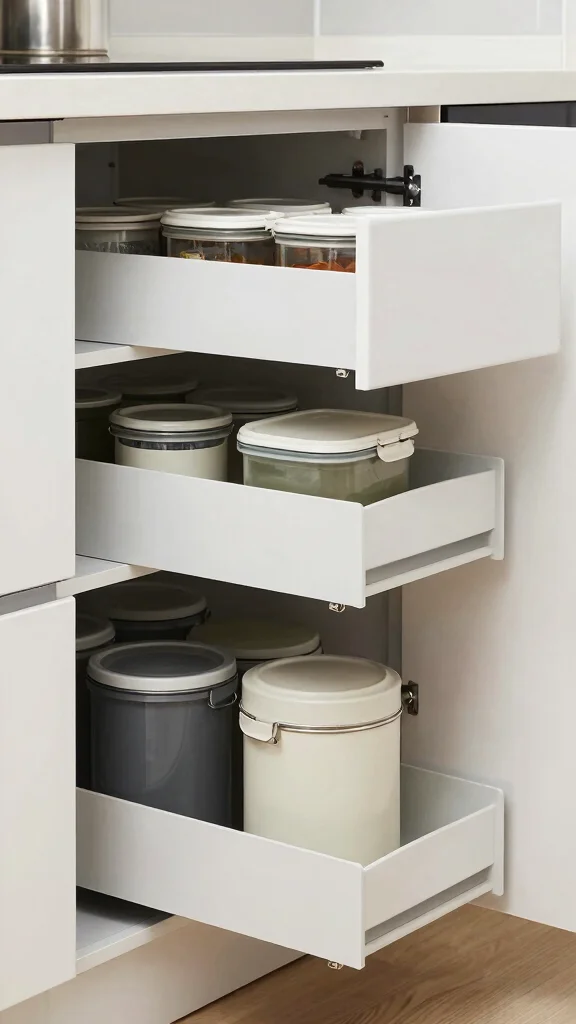 20 Kitchen Pantry Design Ideas for Small Spaces: Smart Storage Solutions - 12. Hidden Compartments 1