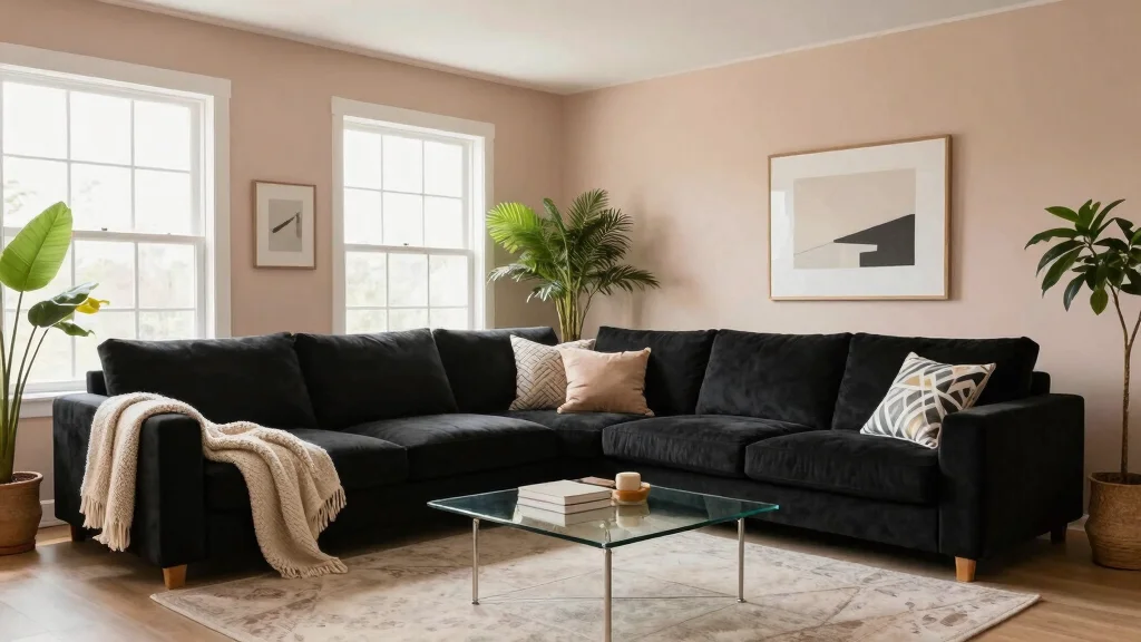 20 Living Room Color Ideas with Dark Furniture