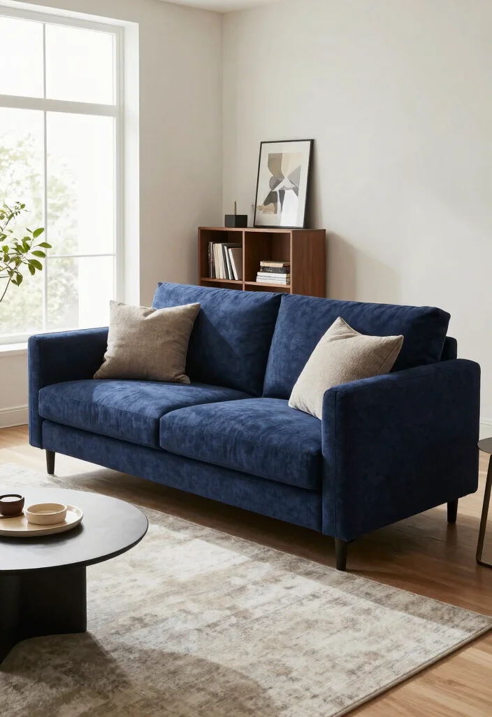 20 Living Room Furniture Ideas for Small Spaces - 1. Sofa Beds: Comfort Meets Functionality 1