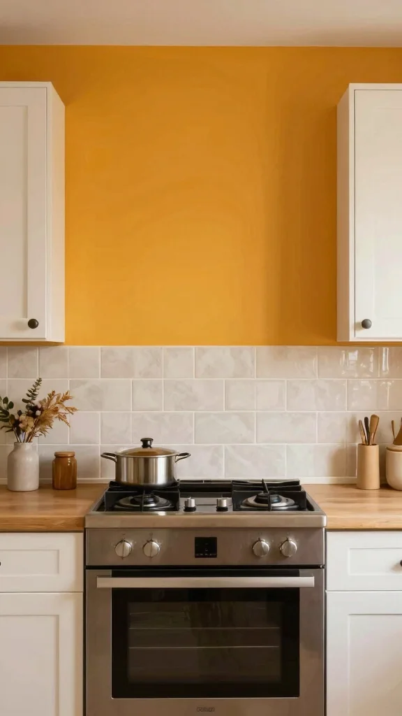 20 Small Kitchen Design Ideas: Maximize Space in Tiny Kitchens - 10. Accent Walls 1