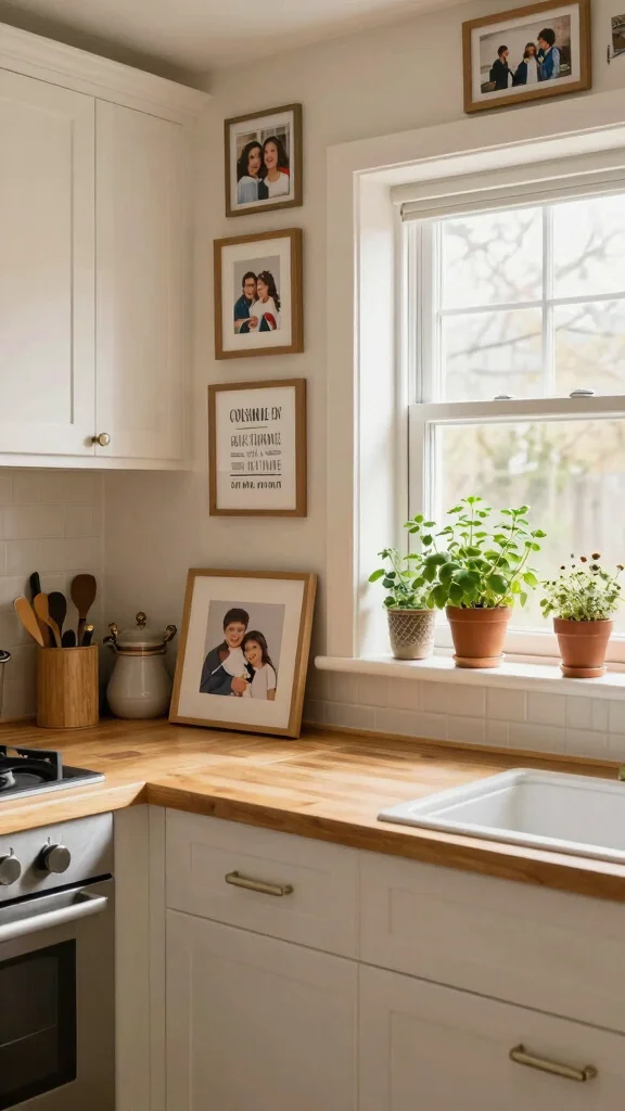 20 Small Kitchen Design Ideas: Maximize Space in Tiny Kitchens - 15. Personal Touches 1
