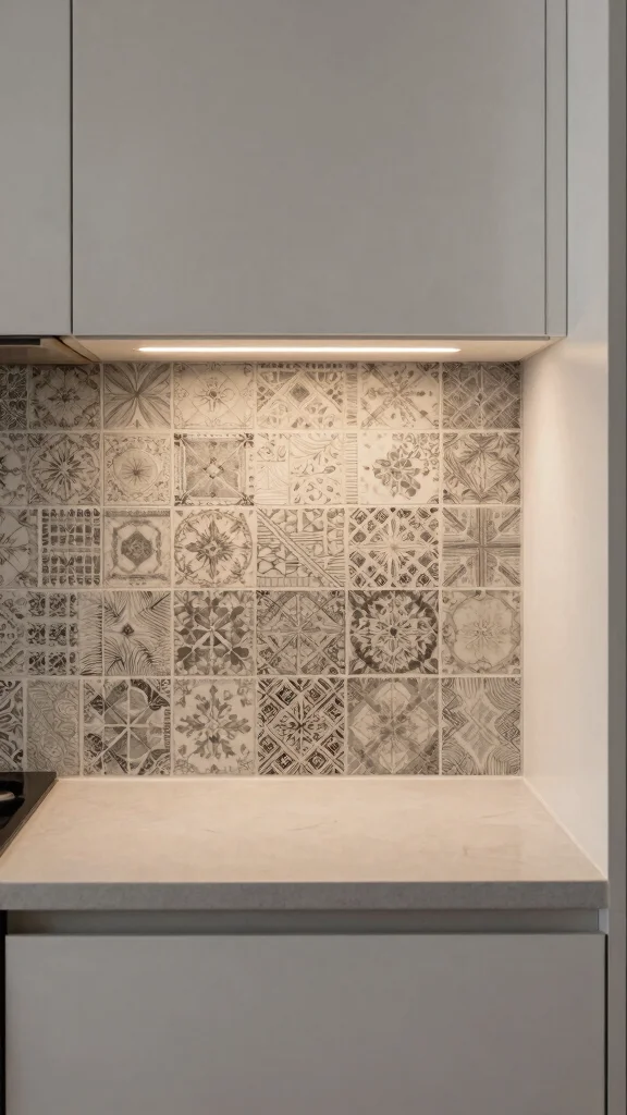 20 Small Kitchen Design Ideas: Maximize Space in Tiny Kitchens - 16. Textured Backsplashes 1