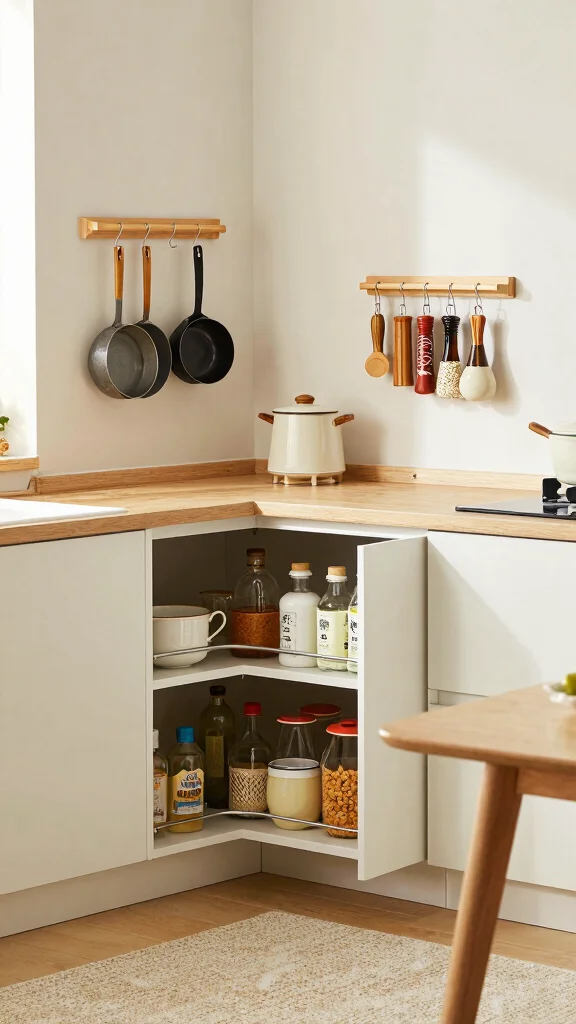 20 Small Kitchen Design Ideas: Maximize Space in Tiny Kitchens - 7. Clever Storage Solutions 1