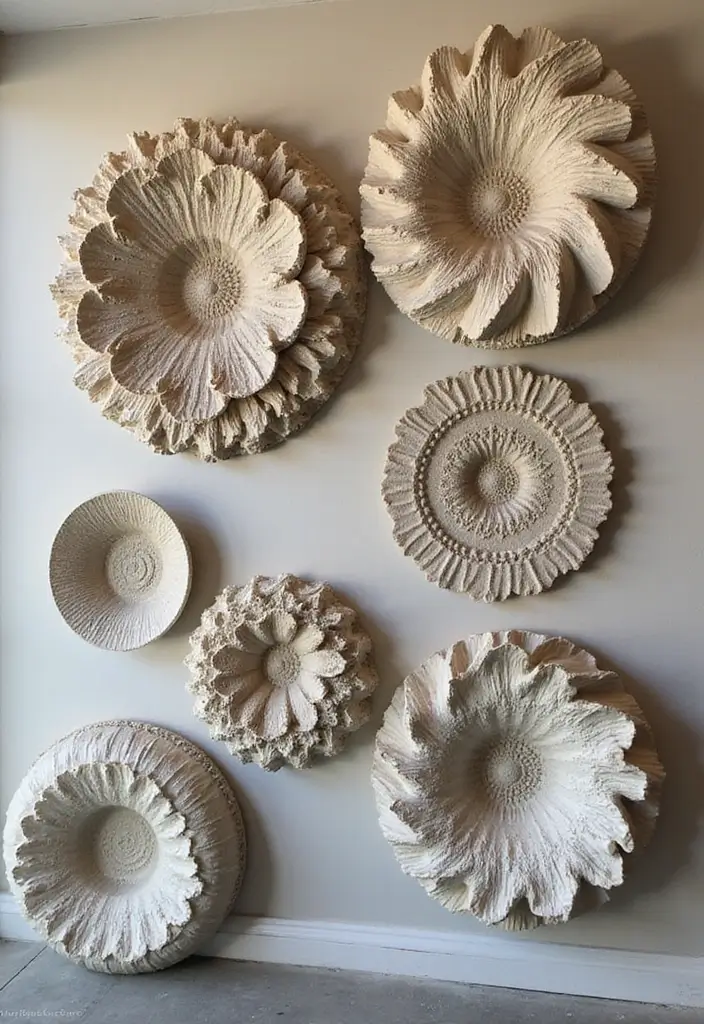 29 Eye-Catching Wall Art Sculptures to Transform Your Walls - 10. 3D Wall Art