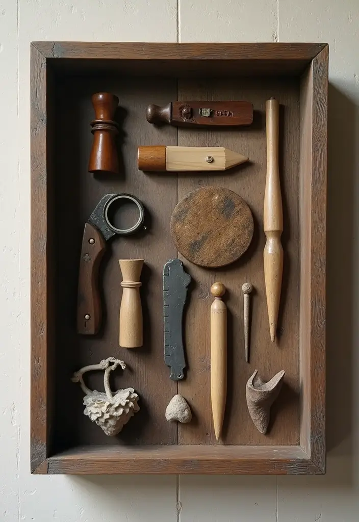 29 Eye-Catching Wall Art Sculptures to Transform Your Walls - 13. Shadow Box Art