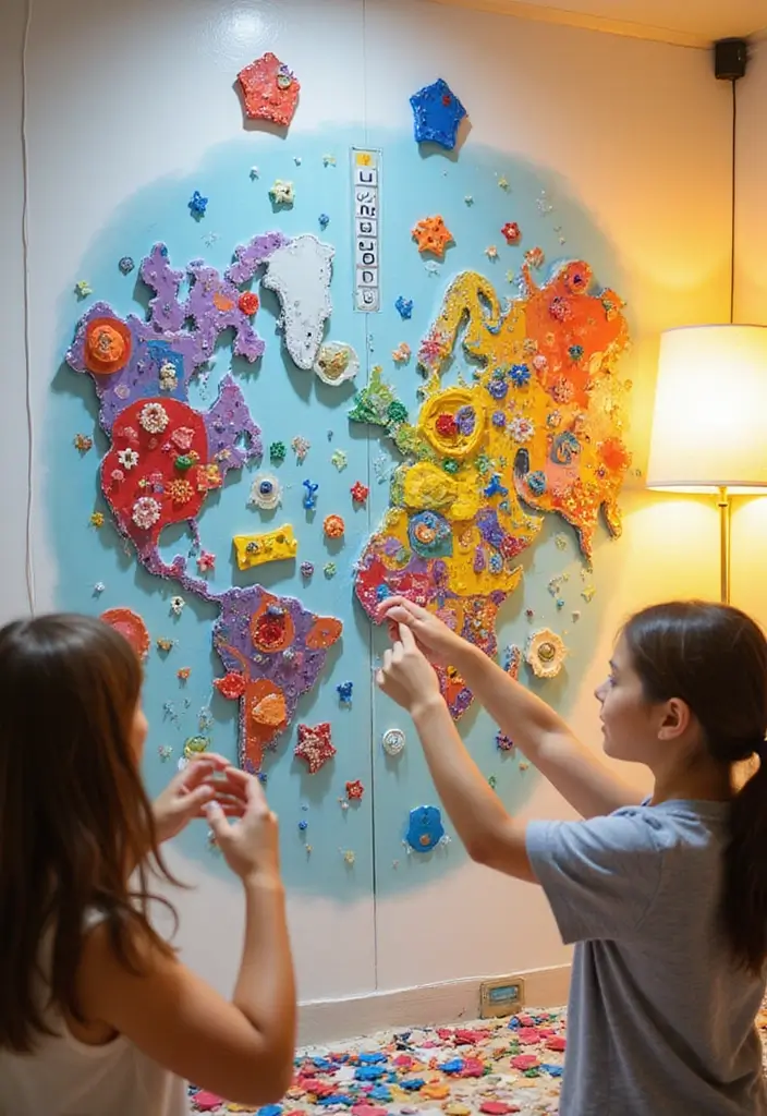 29 Eye-Catching Wall Art Sculptures to Transform Your Walls - 16. Interactive Wall Art